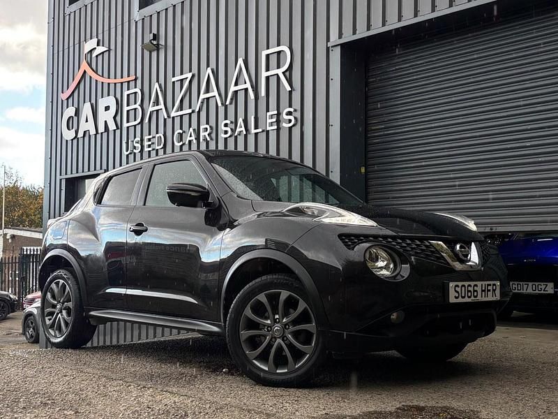 Black Used 2016 Nissan Juke Tekna SUV | £6,191 (Fair price) - Image 1/4