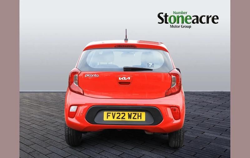 Used Kia Picanto 66 HP (48 kW) 2022 Red Hatchback