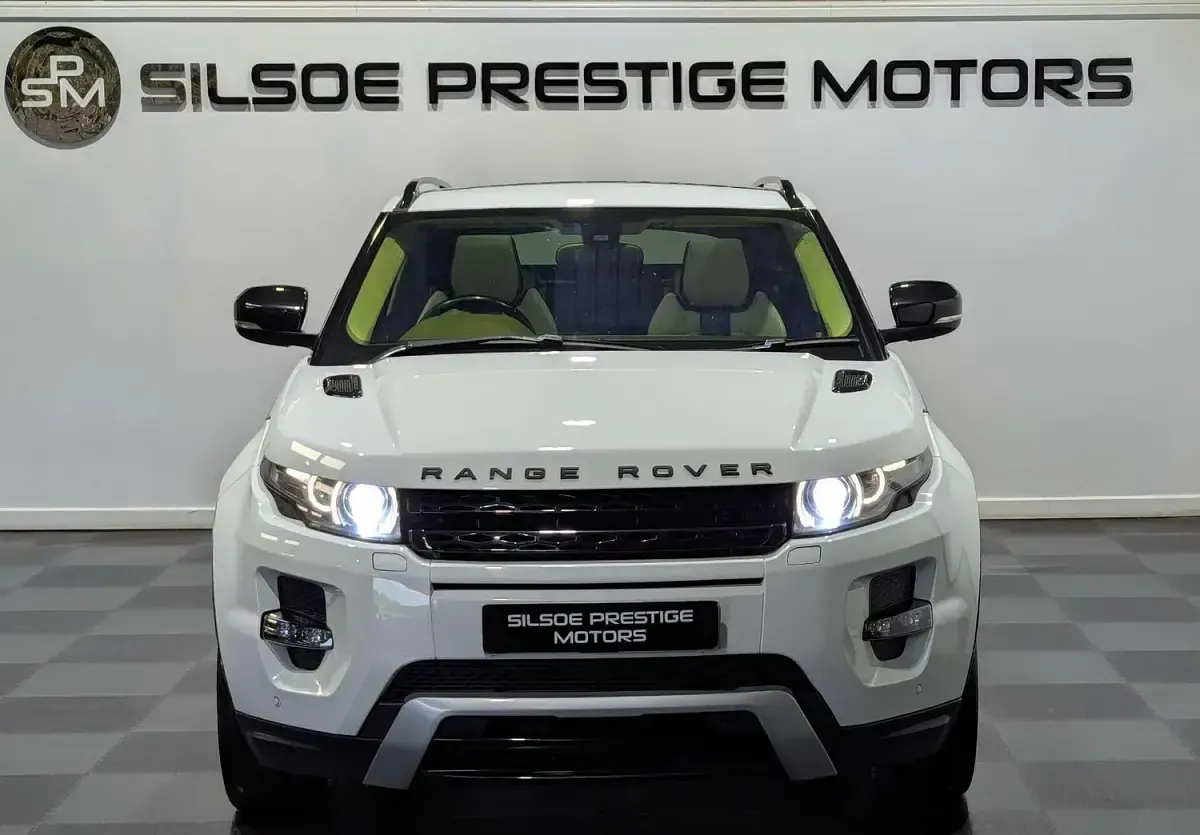 Used Land Rover Range Rover evoque Dynamic 2012 White SUV