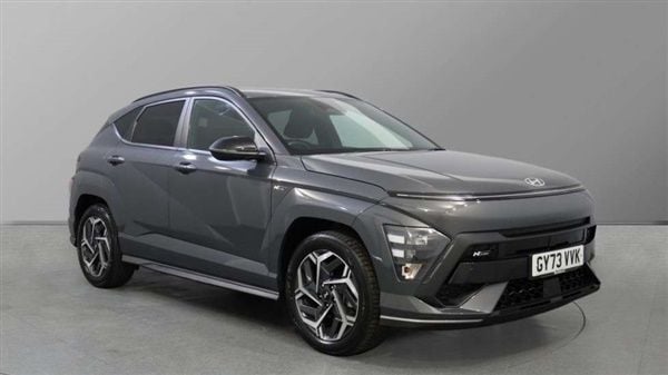 Grey Used 2023 Hyundai Kona N Line SUV | £23,028 (Fair price) - Image 1/4
