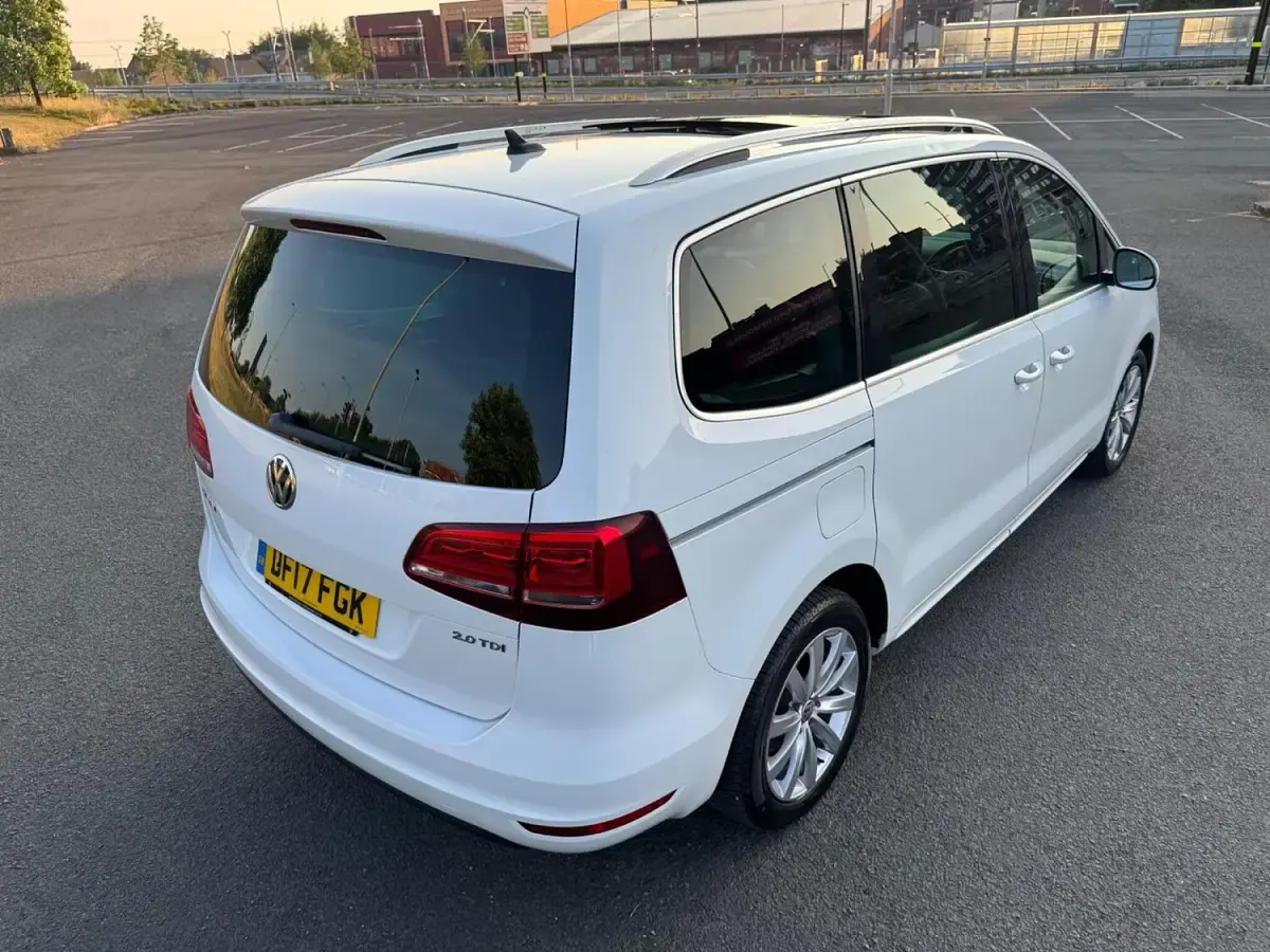 Used VW Sharan SEL 2017 White MPV