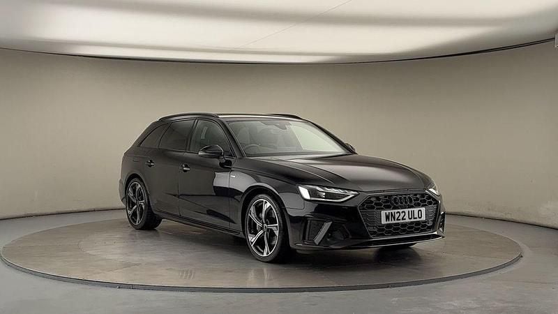 Mythos black Used 2022 Audi A4 Black Edition Estate | £25,050 (A bit pricey) - Image 1/4