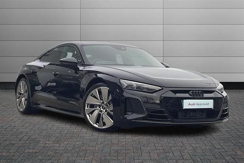 Black Used 2023 Audi e-tron GT quattro Comfort Sedan | £57,950 (Good price) - Image 1/4