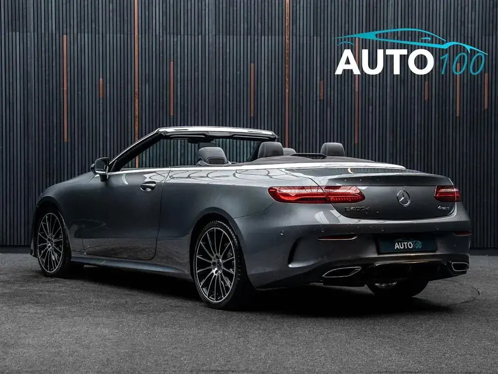 Used Mercedes E400 AMG line 340 HP (250 kW) 2019 Grey Cabriolet