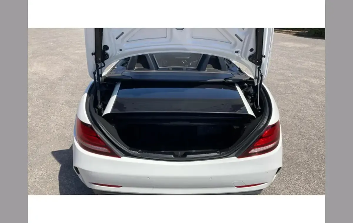 Used Mercedes SLC180 AMG line 156 HP (114 kW) 2017 White Cabriolet