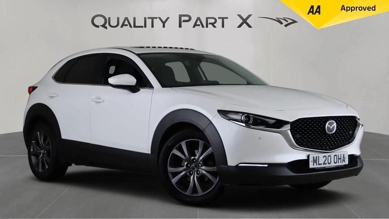 White Used 2020 Mazda CX-30 Inclusive SUV | £12,899 (Fair price) - Image 1/3