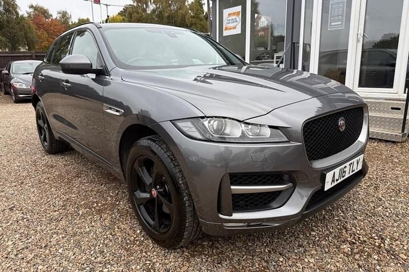 Grey Used 2016 Jaguar F-Pace R-Sport SUV | £12,490 (Good price) - Image 1/1