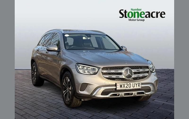 Used Mercedes GLC300e 254 HP (186 kW) 2020 Silver SUV