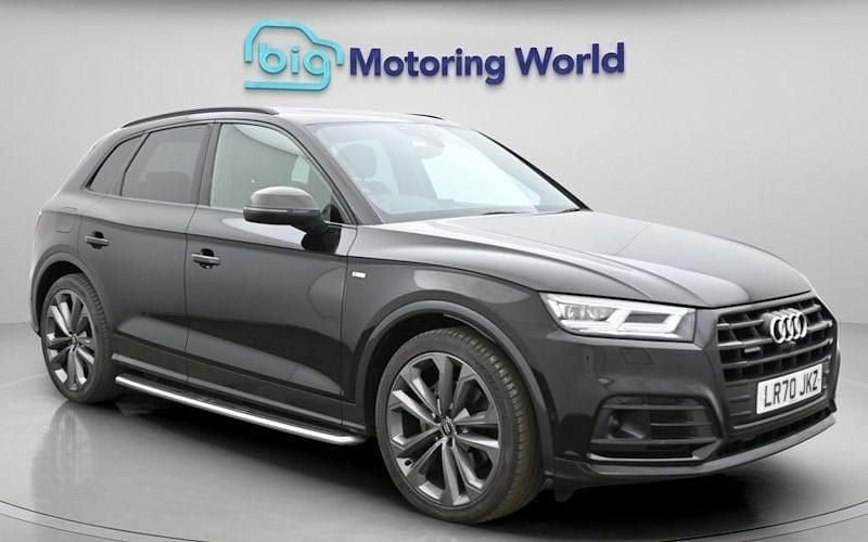 Used Audi Q5 S-Line 190 HP (139 kW) 2020 Black SUV