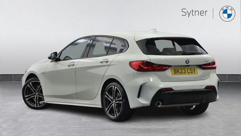 Used BMW 118 M Sport 134 HP (98 kW) 2023 White Hatchback