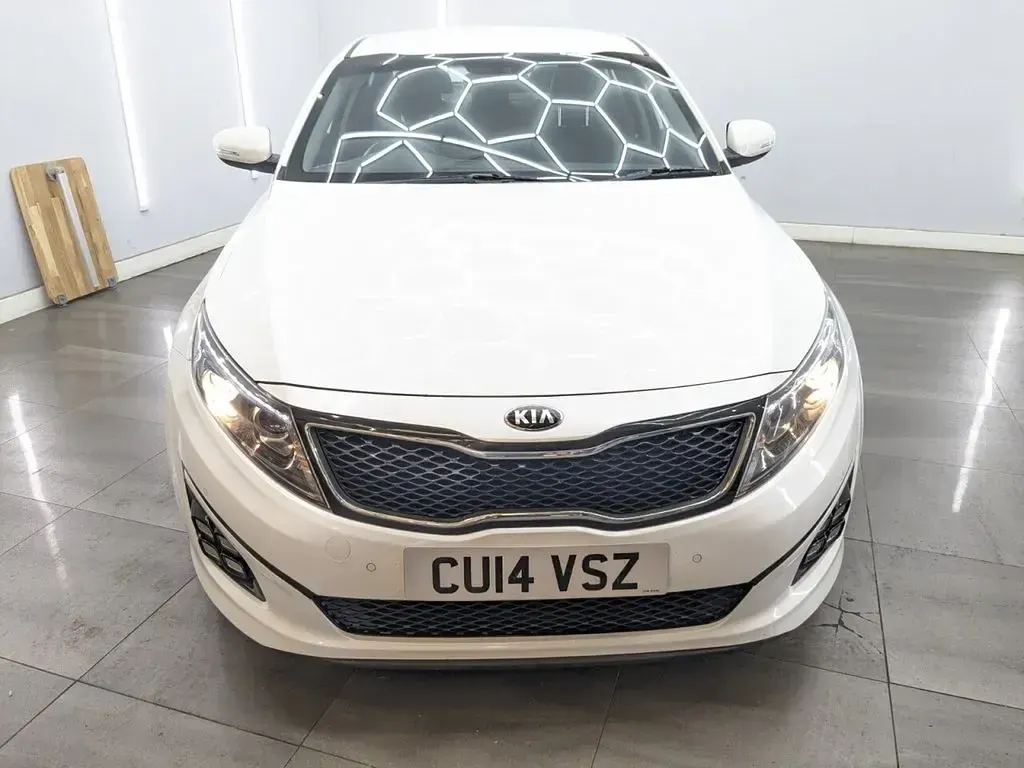 Used Kia Optima 136 HP (100 kW) 2014 White Sedan