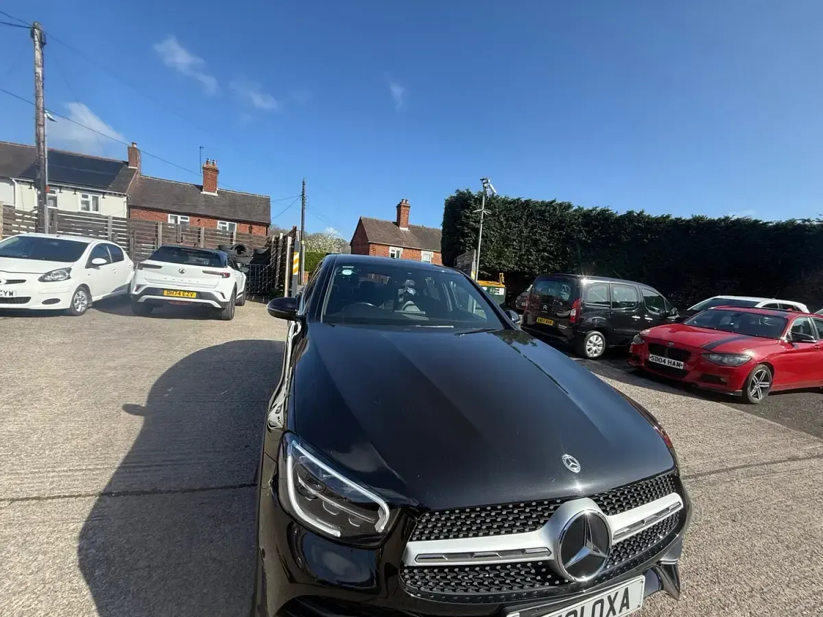 Used Mercedes GLC300 AMG line 258 HP (189 kW) 2021 Black SUV