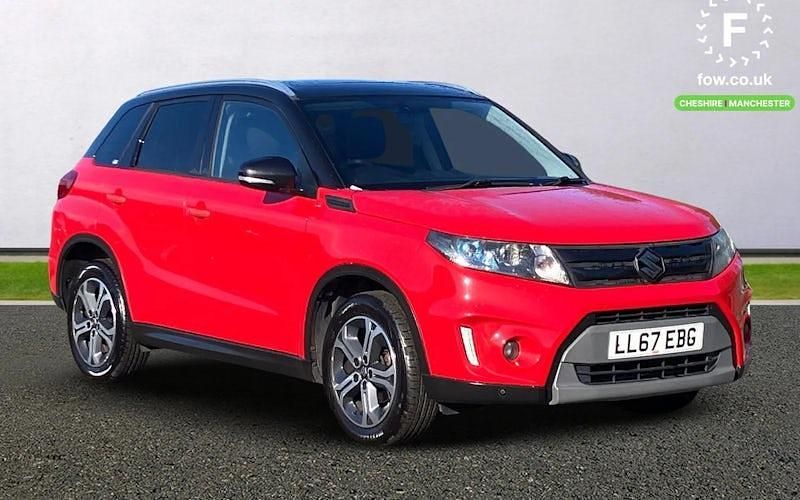 Red/black Used 2016 Suzuki Vitara SZ5 SUV | £10,999 (Fair price) - Image 1/4