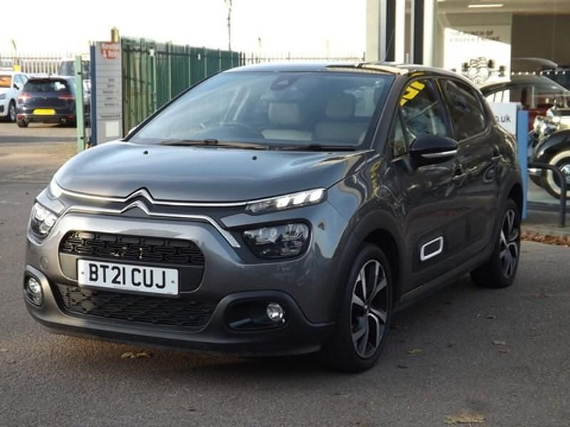 Grey Used 2021 Citroën C3 Flair Hatchback | £7,395 (A bit pricey) - Image 1/3