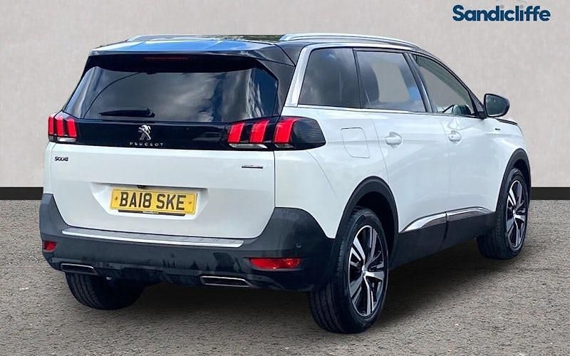 Second-hand Peugeot 5008 GT-line 131 CP (96 kW) 2020 Alb SUV