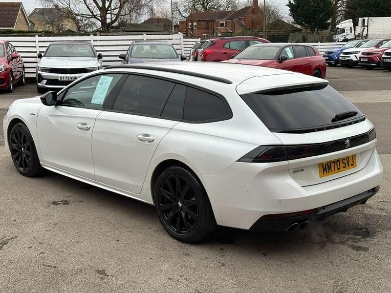 White Used 2020 Peugeot 508 GT-line Estate | £16,795 (A bit pricey) - Image 1/4