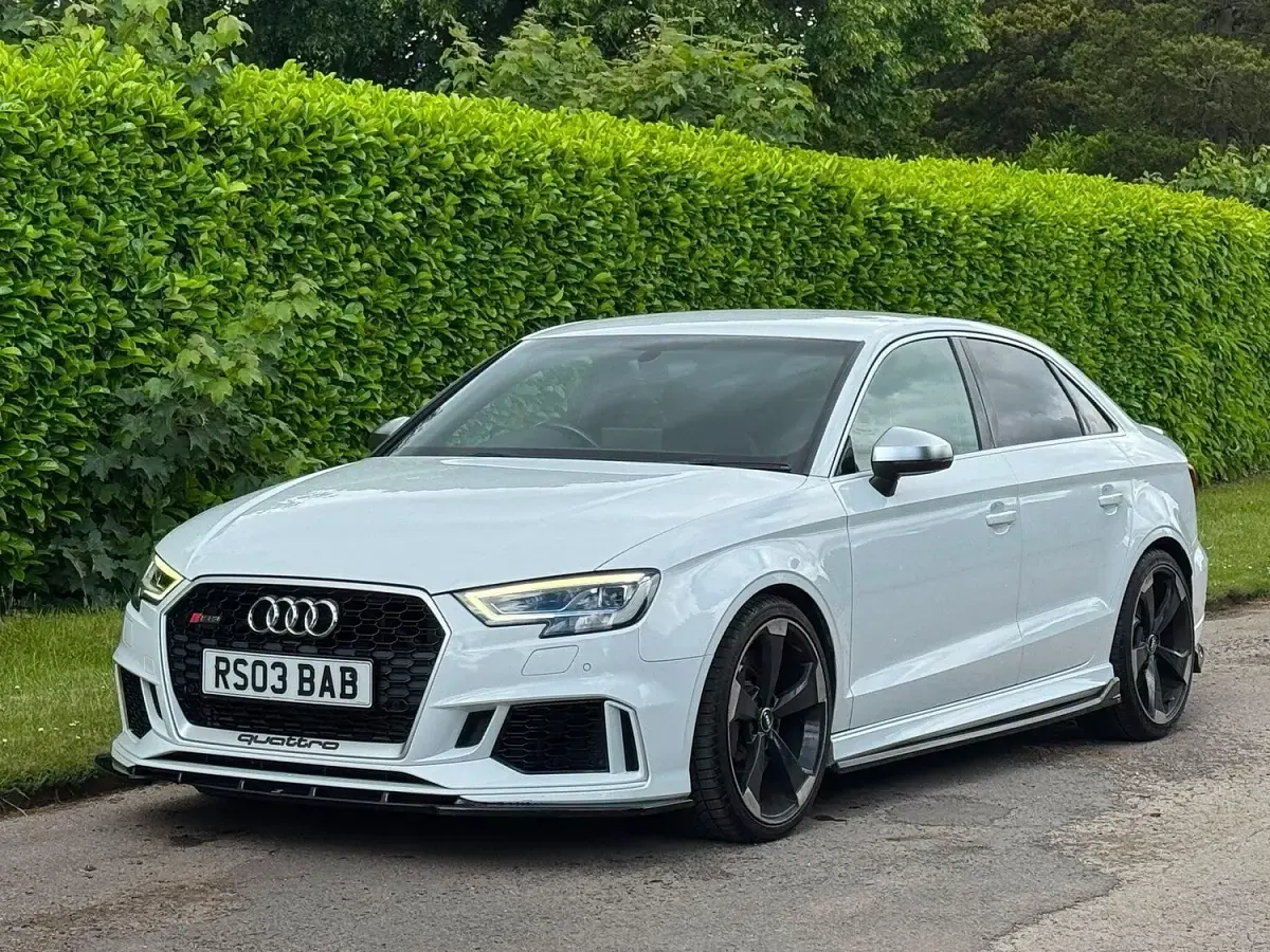 Used Audi RS3 Premium 400 HP (294 kW) 2019 White Sedan