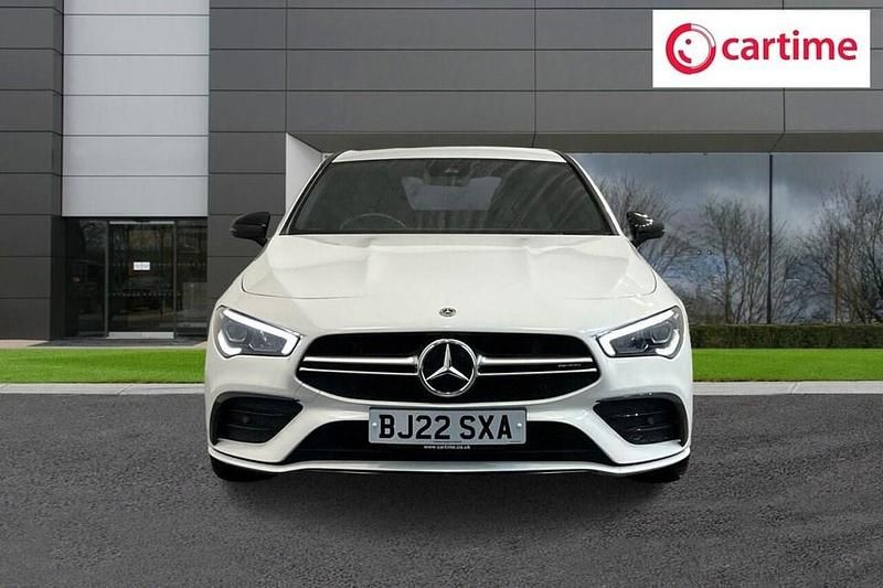 Used Mercedes CLA35 AMG Premium 306 HP (225 kW) 2022 White Coupe
