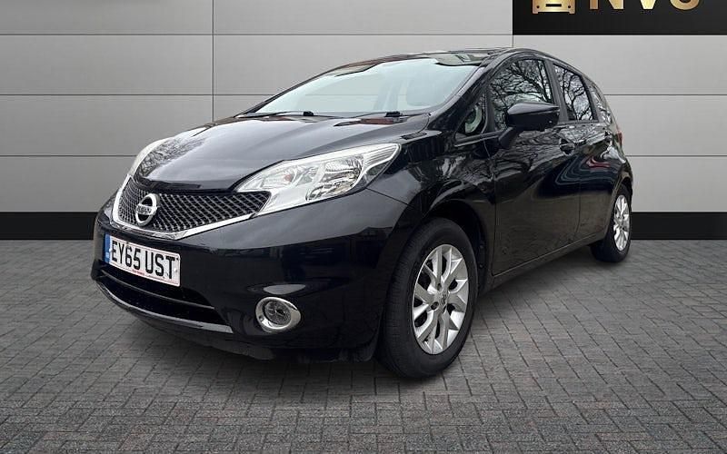 Used Nissan Note Acenta Premium 80 HP (58 kW) 2015 Black Hatchback