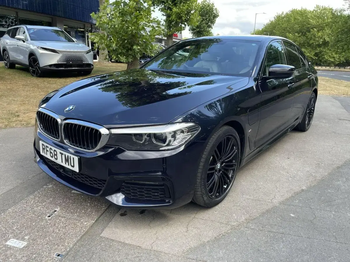 Used BMW 530e M Sport 249 HP (183 kW) 2018 Black Sedan