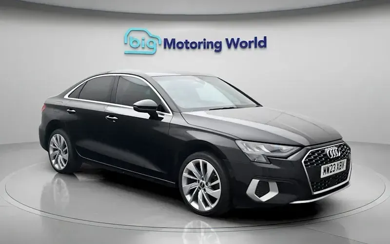 Used Audi A3 Sport 110 HP (80 kW) 2023 Black Sedan
