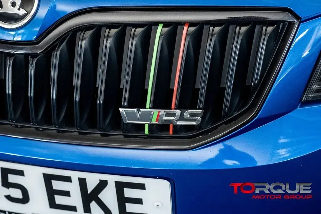 Used Skoda Octavia vRS 2015 Blue Estate