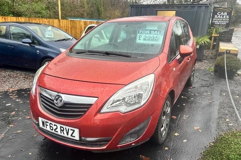 Orange Used 2012 Vauxhall Meriva MPV | £2,995 (Good price) - Image 1/1