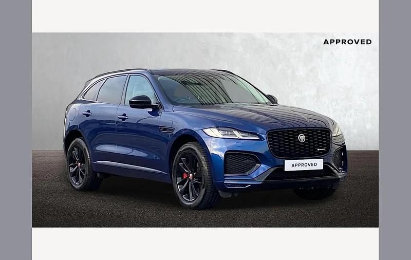 Blue Used 2022 Jaguar F-Pace R-Dynamic SUV | £34,950 - Image 1/4