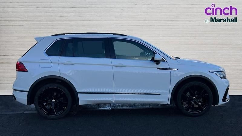 Used VW Tiguan R-line 150 HP (110 kW) 2020 White SUV