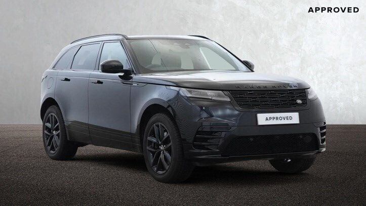 Metallic santorini black Used 2023 Land Rover Range Rover Velar SE Dynamic SUV | £38,311 (Fair price) - Image 1/4