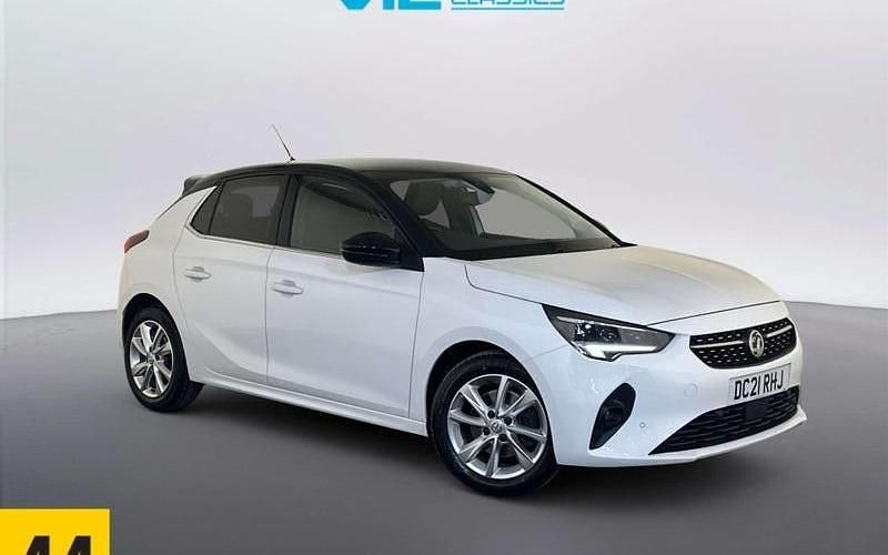 Used Vauxhall Corsa Elite 101 HP (74 kW) 2021 White Hatchback