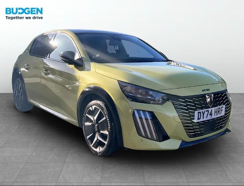Yellow Used 2024 Peugeot 208 GTi Hatchback | £19,591 (Fair price) - Image 1/4