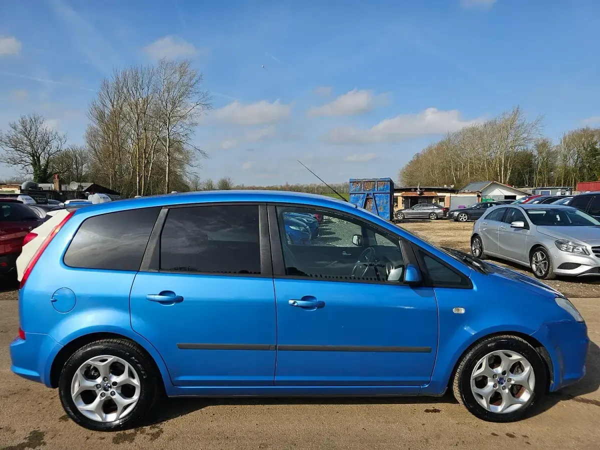 Used Ford C-MAX Zetec 145 HP (106 kW) 2008 Blue MPV