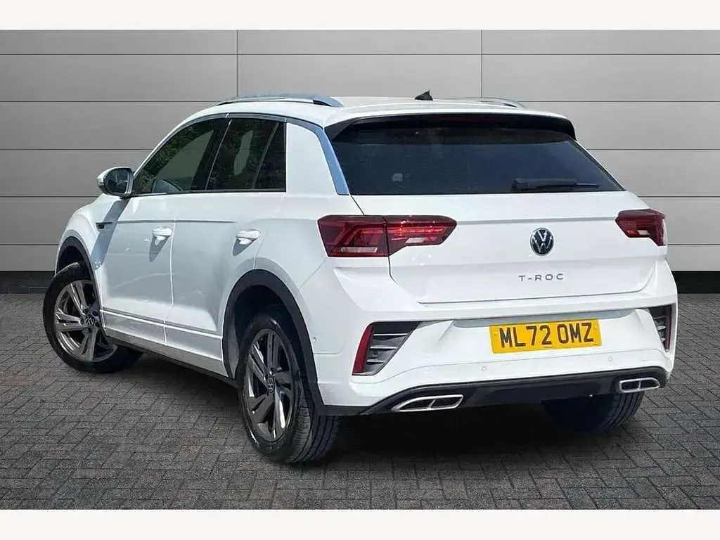 Used VW T-Roc R-line 150 HP (110 kW) 2022 Pure white SUV