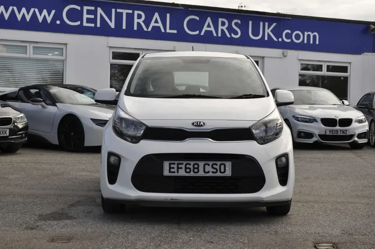 Used Kia Picanto 66 HP (48 kW) 2018 White Hatchback