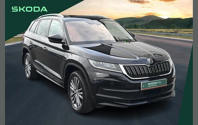 Black Used 2021 Skoda Kodiaq LAURIN & KLEMENT SUV | £24,899 (Fair price) - Image 1/4