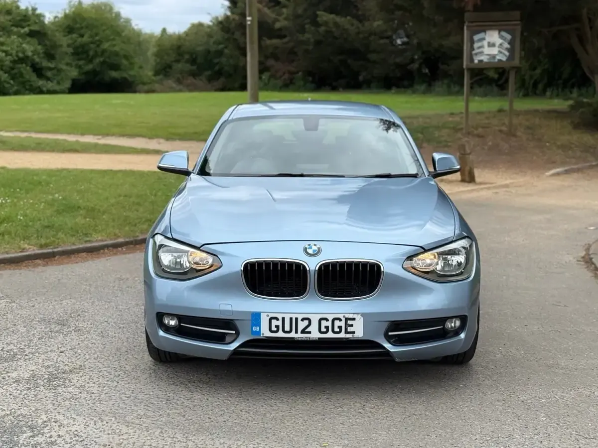 Używany BMW 116 2012 Niebieski Hatchback