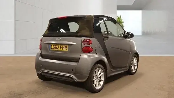 Used Smart ForTwo Cabrio Passion 2012 Black Cabriolet