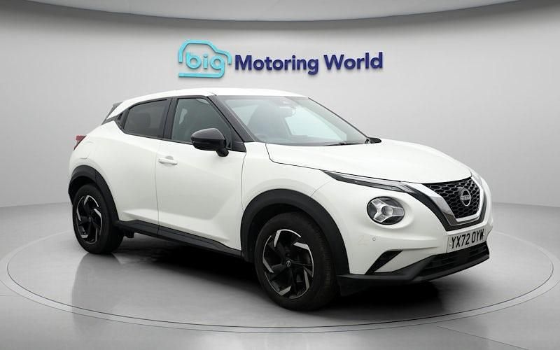 Used Nissan Juke N-Connecta 114 HP (83 kW) 2023 White SUV