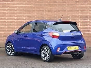 Used Hyundai i10 N Line 100 HP (73 kW) 2023 Blue Hatchback
