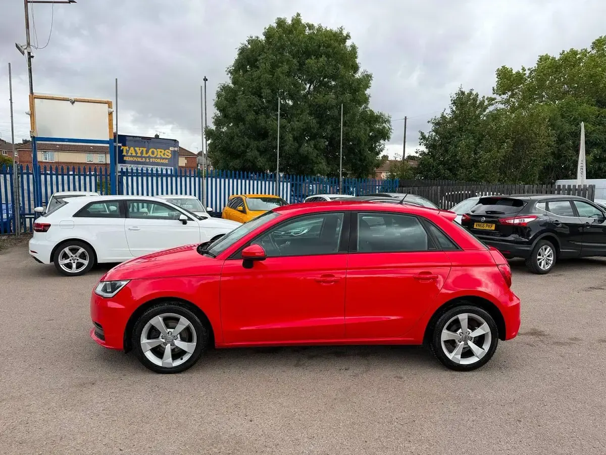 Used Audi A1 Sport 116 HP (85 kW) 2018 Red Hatchback