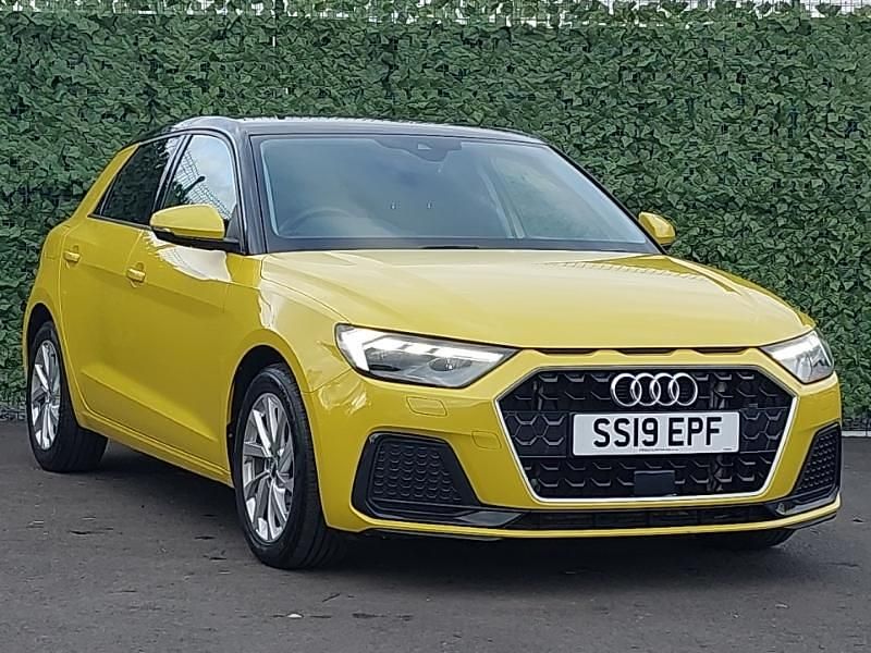 Used Audi A1 Sport 116 HP (85 kW) 2019 Yellow SUV