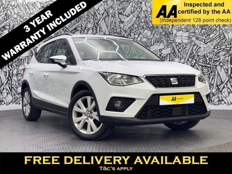 White Used 2021 Seat Arona SE Technology SUV | £10,195 - Image 1/2
