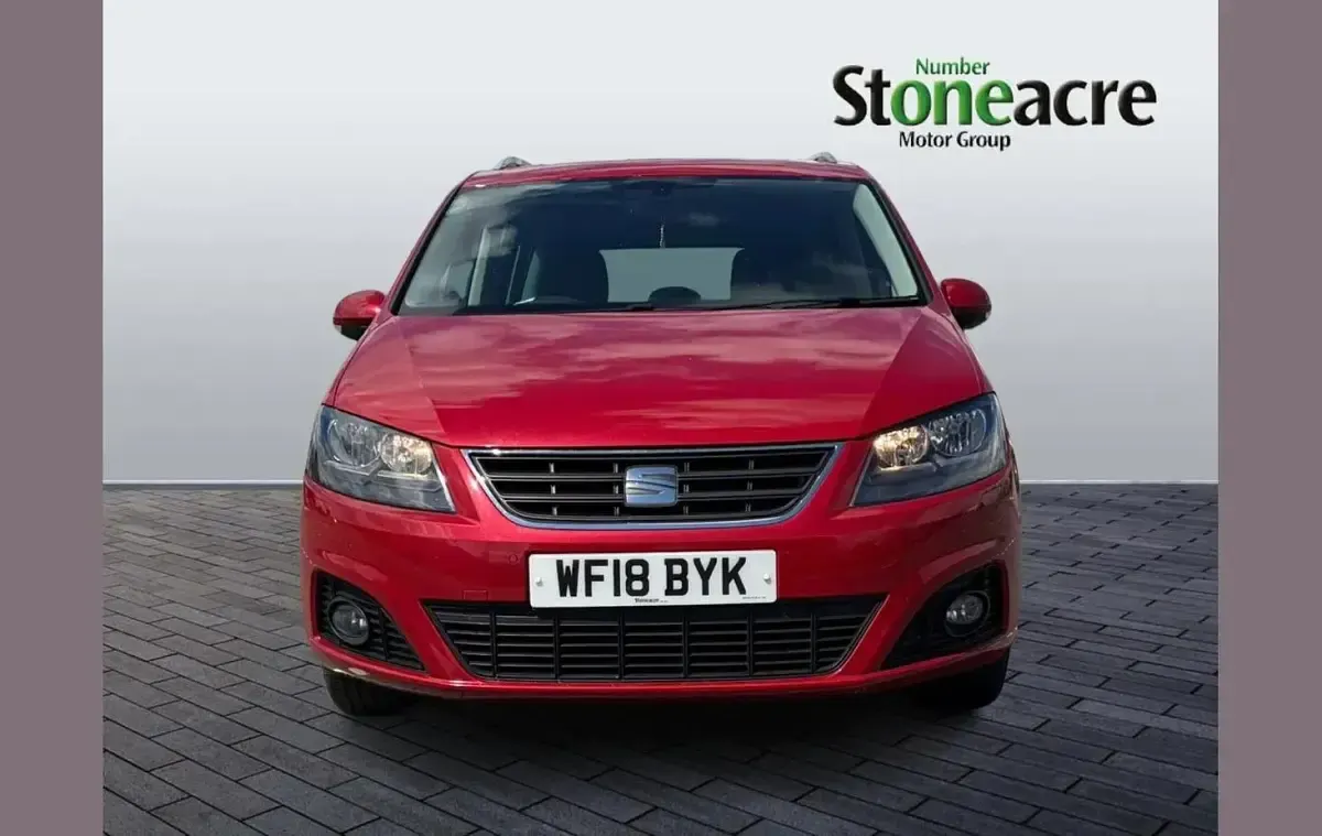 Used Seat Alhambra Ecomotive 150 HP (110 kW) 2018 Red MPV