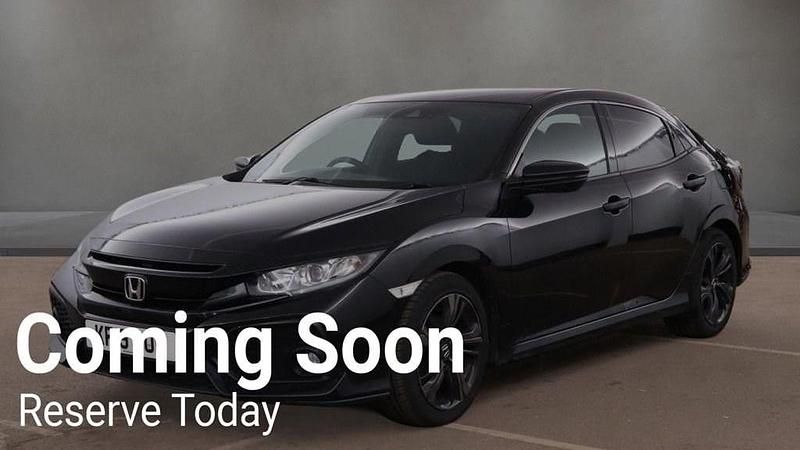 Used Honda Civic SR 126 HP (92 kW) 2019 Black Hatchback