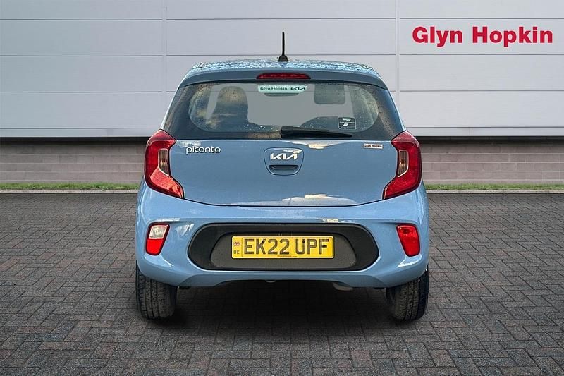 Used Kia Picanto 66 HP (48 kW) 2022 Blue Hatchback