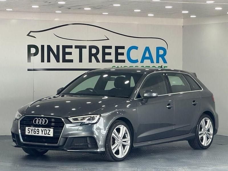 Used Audi A3 Sportback S-Line 116 HP (85 kW) 2020 Grey Hatchback