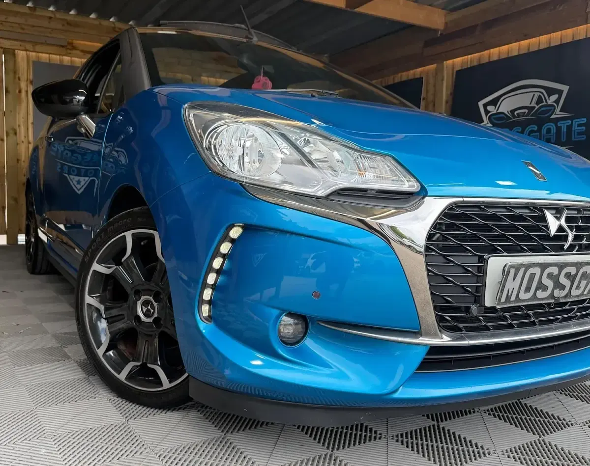Used DS Automobiles DS3 Cabriolet Elegance 110 HP (80 kW) 2016 Blue Cabriolet