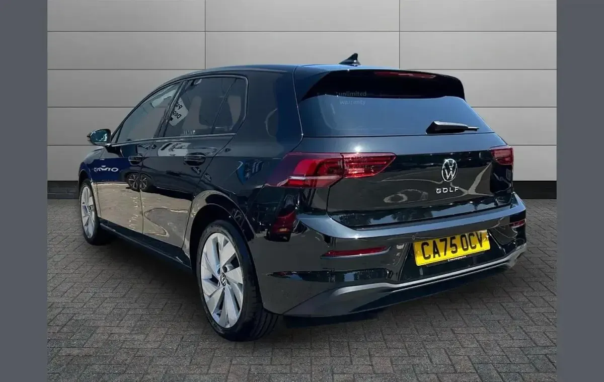 Used VW Golf VIII Match 150 HP (110 kW) 2025 Black Hatchback
