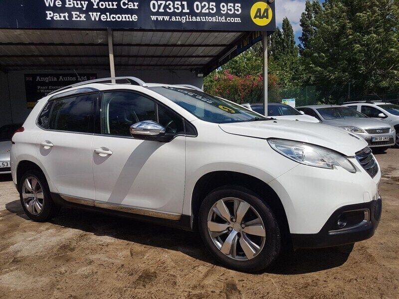 White Used 2015 Peugeot 2008 Allure SUV | £4,190 (Good price) - Image 1/4